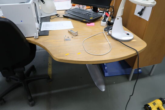 El. hæve/sænke skrivebord, kontortol, bærbarcomputer LENOVO Thinkpad W550s