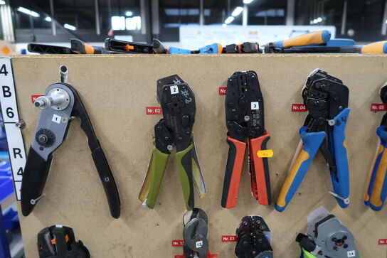 Div. Crimptænger MOLEX, FTE m.fl.