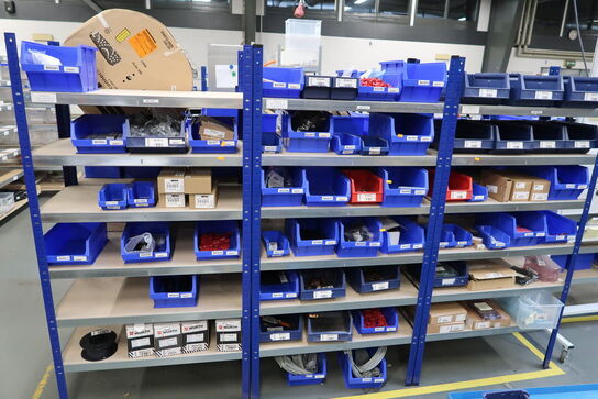 12 fag lagerreoler uden indhold