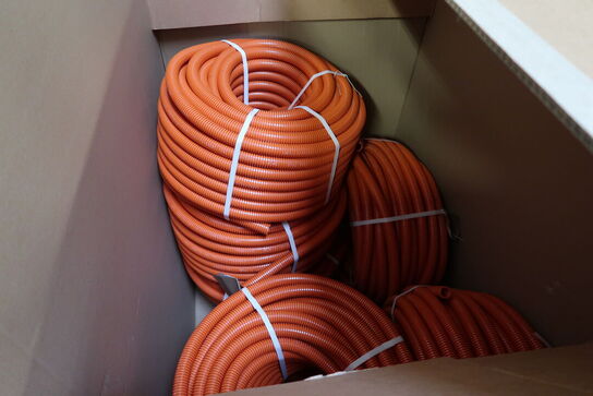 Palle med flexslange HELLERMANN Corruged Tube Orange 19/23.7