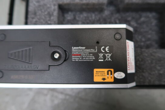 Hældningsmåler LASERLINER MasterLevel Compact Plus