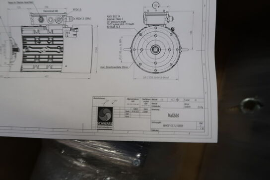2 stk. motorer SCHWARZ AKOF 132.7.2.100020