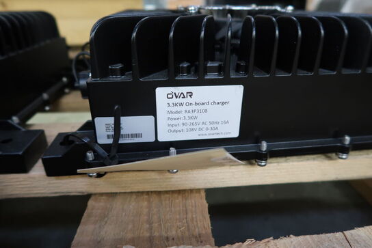 3 stk. on-board ladere OVAR RA3P3108, 2 stk. inverter SEMIKRON SKAi45A2 GD12-WCI