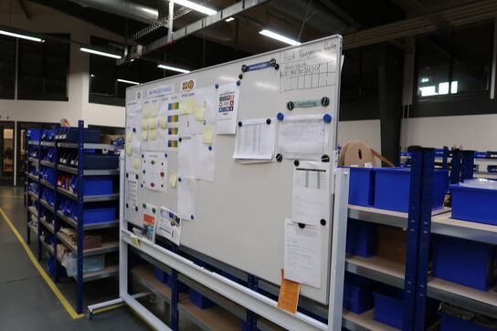 Whiteboard på stativ