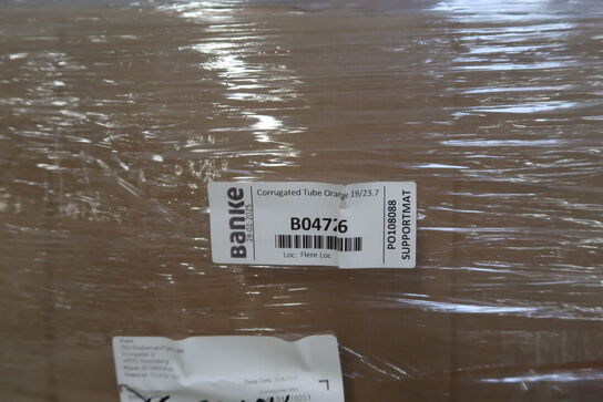 Palle med flexslange HELLERMANN Corruged Tube Orange 19/23.7