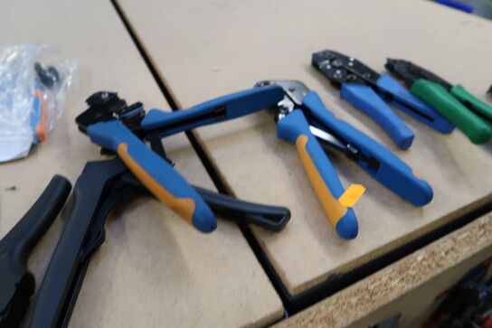 Div. Crimptænger MOLEX, FTE m.fl.