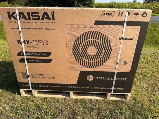 Kaisai KHY-12PY3 er en 12 kW luft-til-vand monoblock varmepumpe