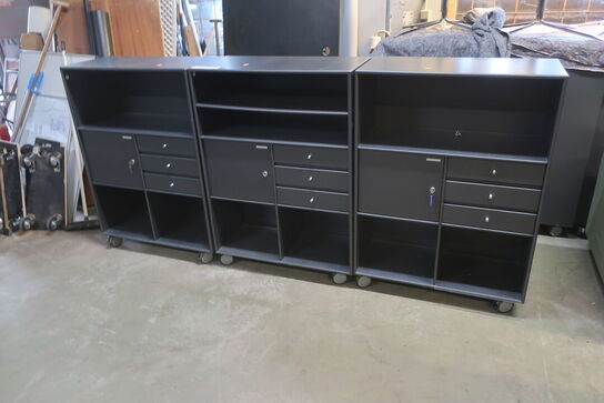 3 stk. reoler MONTANA