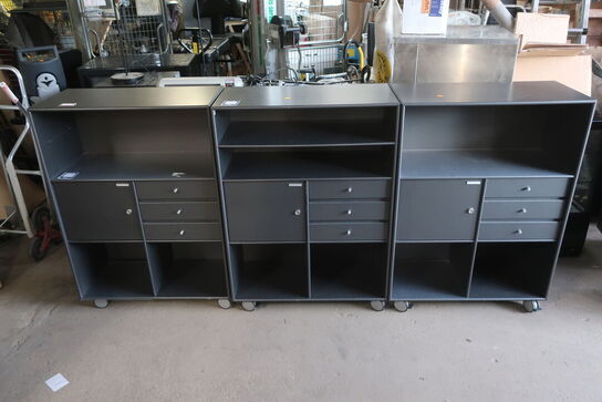 3 stk. reoler MONTANA