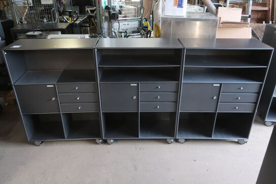 3 stk. reoler MONTANA