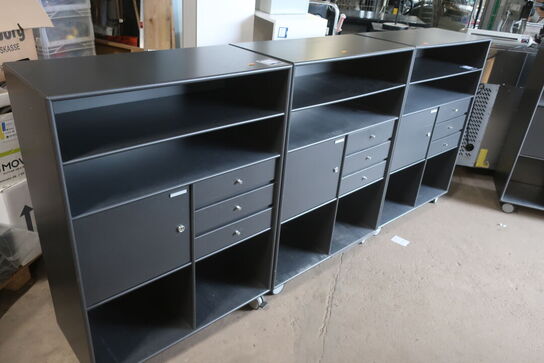 3 stk. reoler MONTANA