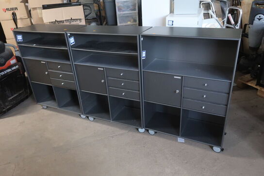 3 stk. reoler MONTANA