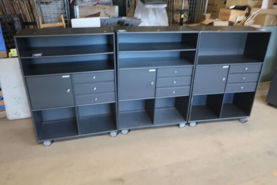 3 stk. reoler MONTANA