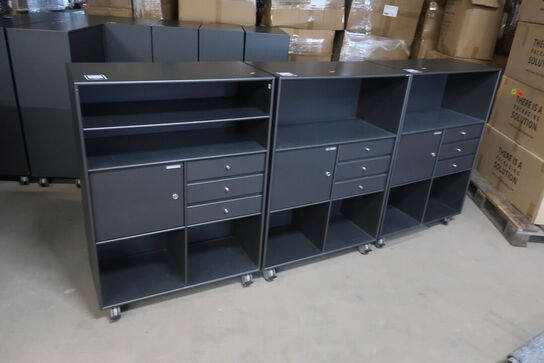 3 stk. reoler MONTANA