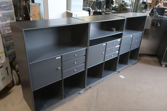 3 stk. reoler MONTANA