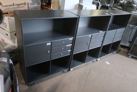 3 stk. reoler MONTANA