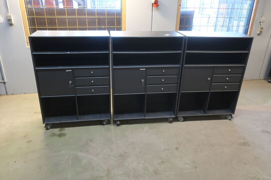 3 stk. reoler MONTANA