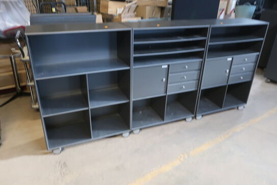 3 stk. reoler MONTANA