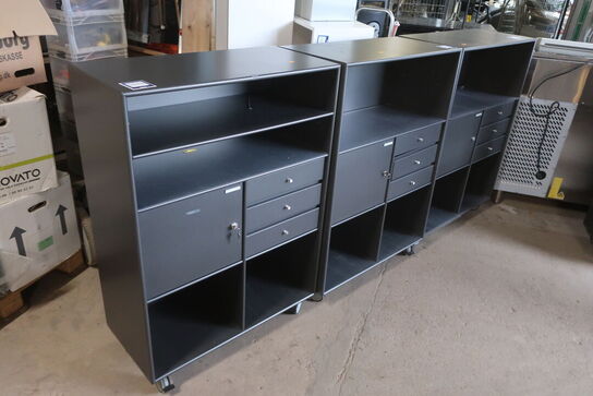 3 stk. reoler MONTANA