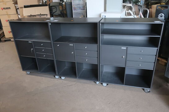 3 stk. reoler MONTANA