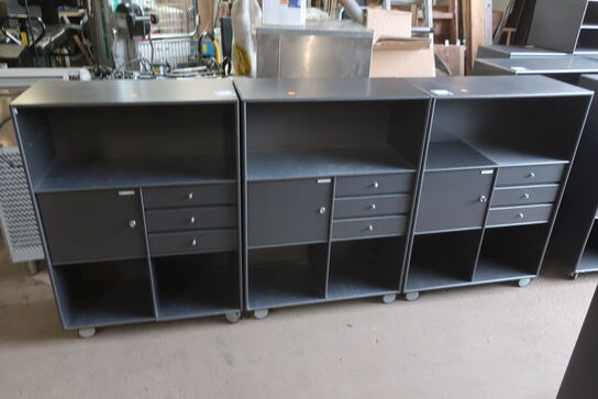 3 stk. reoler MONTANA