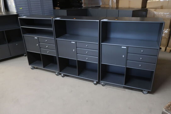 3 stk. reoler MONTANA