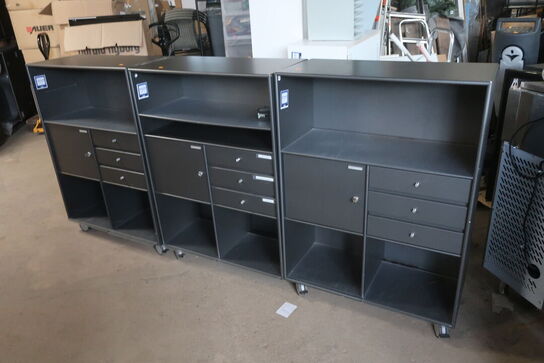 3 stk. reoler MONTANA