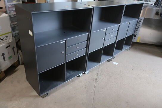 3 stk. reoler MONTANA