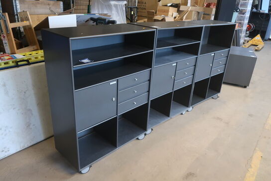 3 stk. reoler MONTANA