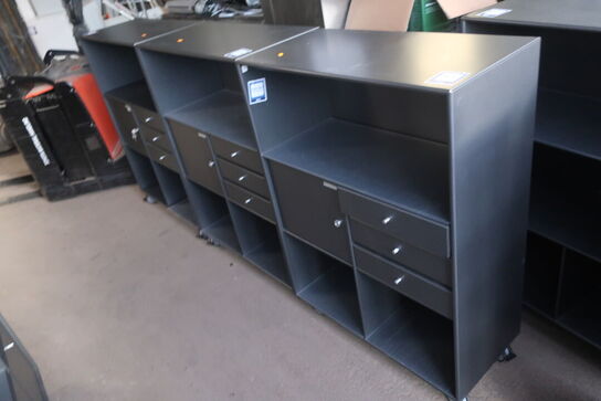 3 stk. reoler MONTANA