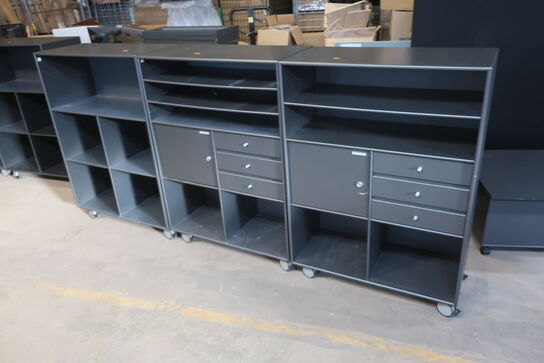 3 stk. reoler MONTANA