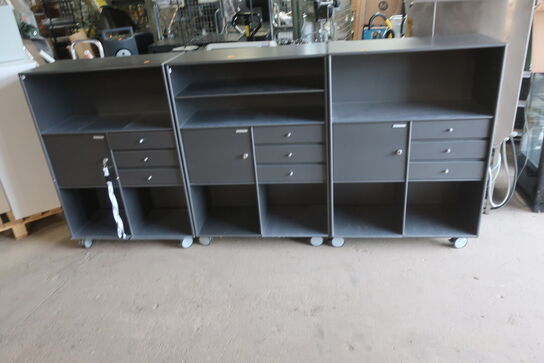 3 stk. reoler MONTANA