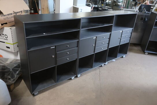 3 stk. reoler MONTANA