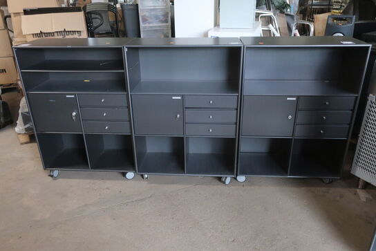 3 stk. reoler MONTANA