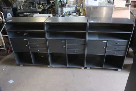 3 stk. reoler MONTANA