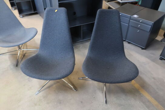 2 stk. lænestole OFFECCT SPOON HIGH FÅTÖLJ