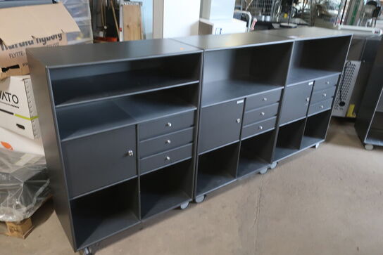 3 stk. reoler MONTANA