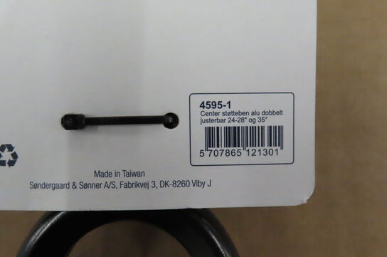 Justerbare støtteben BIKEPARTNER