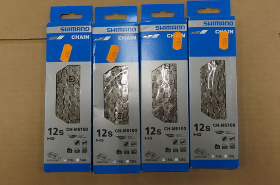 4 stk. Cykelkæder SHIMANO