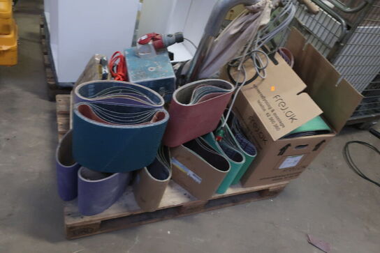 Gulvsliber ØREBRO med div. Slibepapir