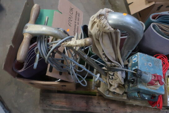 Gulvsliber ØREBRO med div. Slibepapir