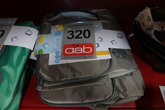 2 stk. Køletaske 18L - Brun/grå