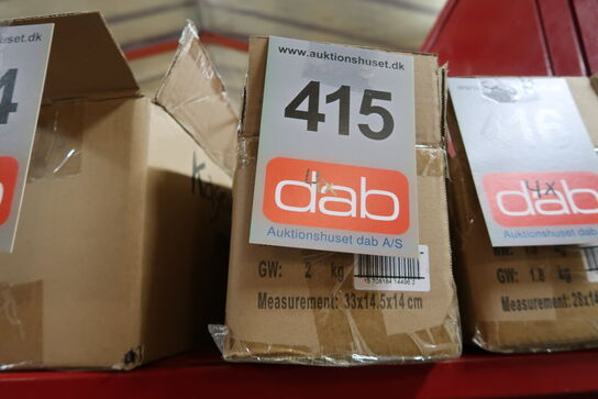 3 stk. Aldente brødform mørkegrå 31x11,5x7,5 cm