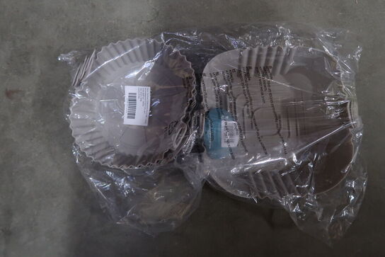 12 pk. Airfryer silikoneforme 2 stk. firkantet