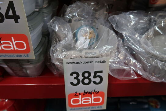 12 pk. Airfryer silikoneforme 2 stk. runde Ø16 cm og Ø20 cm