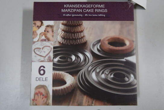 Funktion kransekageforme 6 Stk.