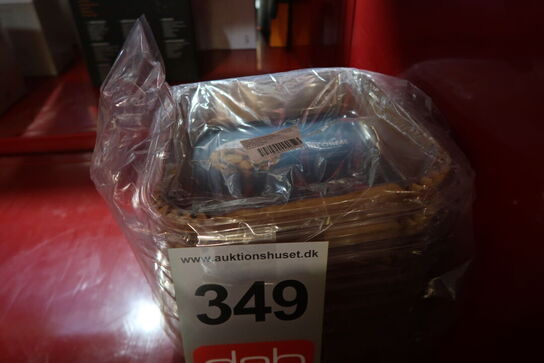 6 pk. Airfryer papirform kvadratisk 100 stk.