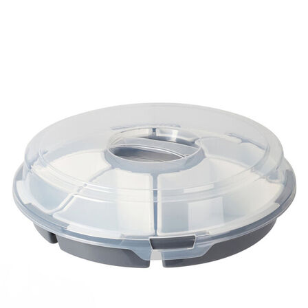 3 stk. Serveringsfad med skåle Ø33 cm