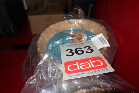 6 pk. Airfryer papirform rund 100 stk.