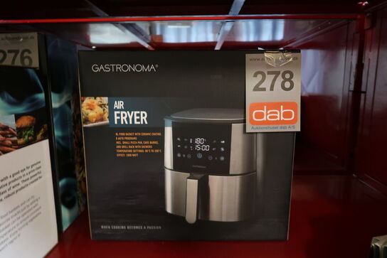Gastronoma airfryer 8 liter inkl. tilbehørssæt 1800 watt